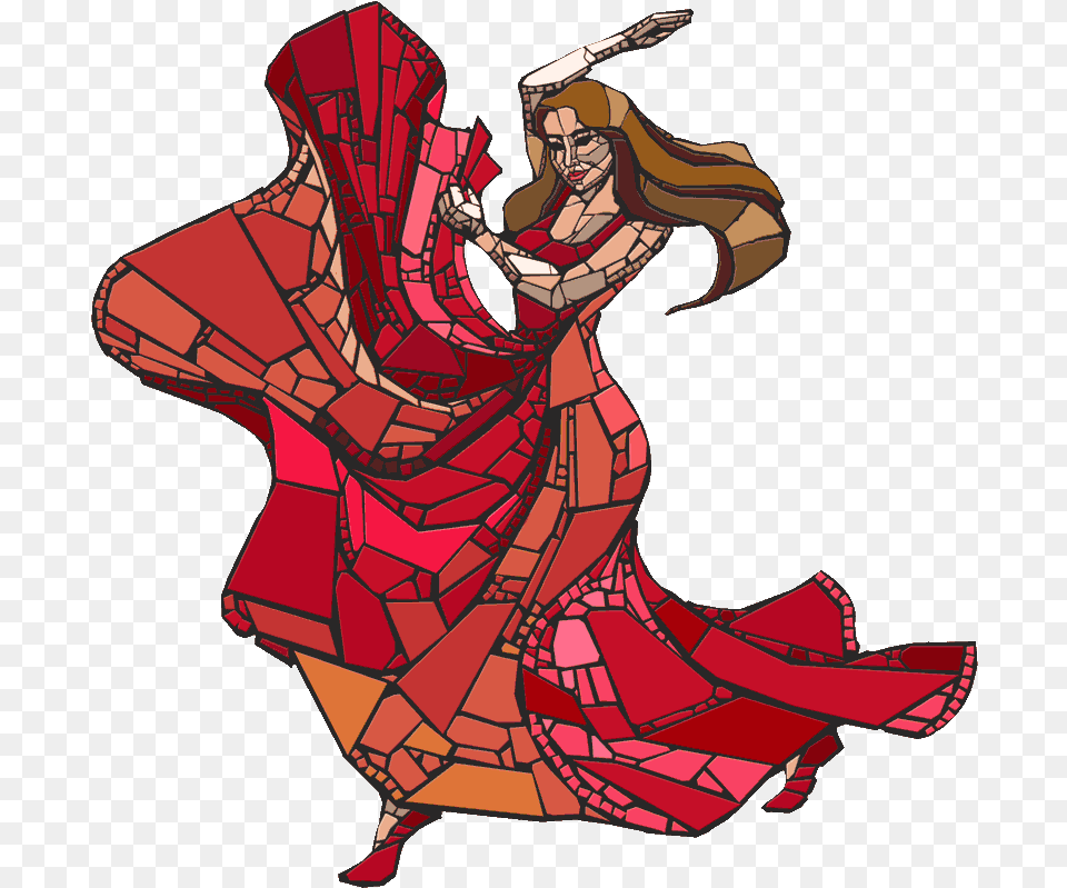 Classic Dance Gif Clipart Flamenco Gif, Person, Dancing, Leisure Activities, Dance Pose Free Png Download