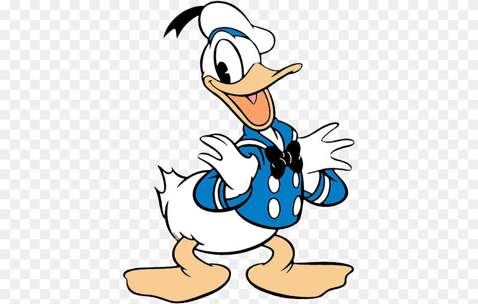 Classic Donald Duck Black And White, Cartoon, Clothing, Hat, Baby Free Png