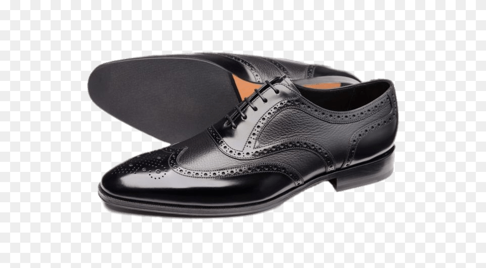 Classic English Black Brogues, Clothing, Footwear, Shoe, Sneaker Png Image