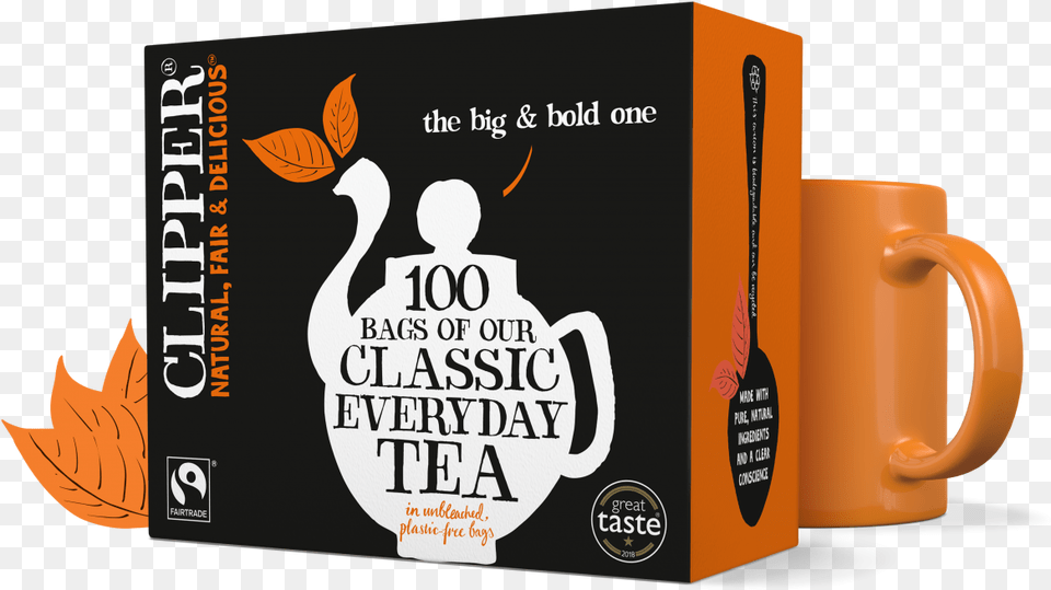 Classic Everyday Tea English Breakfast Tee Clipper, Cup, Beverage, Book, Publication Png Image