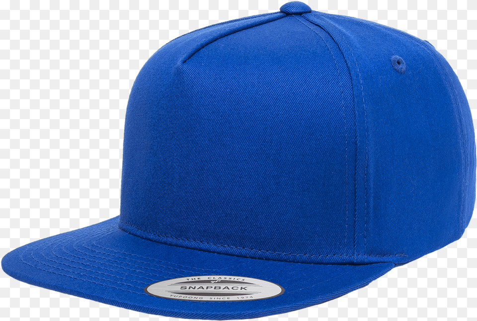 Classic Five Panel Snapback Royal, Baseball Cap, Cap, Clothing, Hat Free Png Download