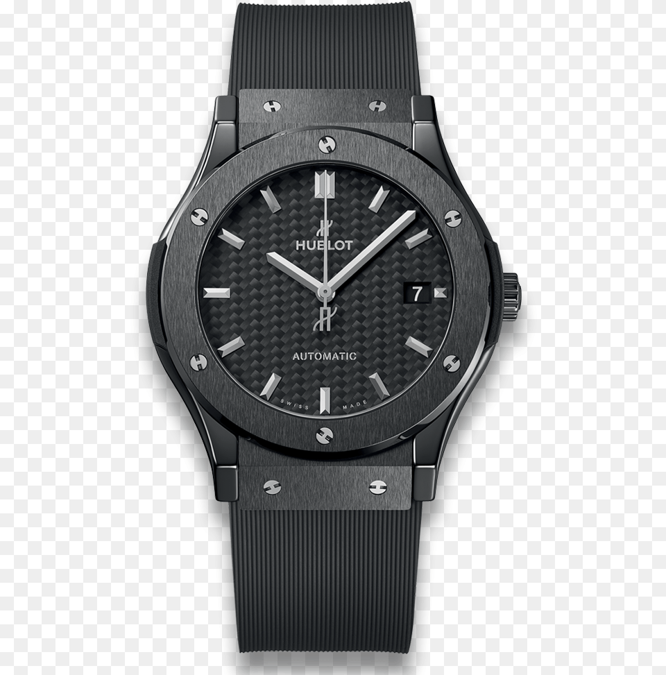 Classic Fusion Black Magic Hublot Classic Fusion Aerofusion Moonphase 45mm, Arm, Body Part, Person, Wristwatch Free Png Download