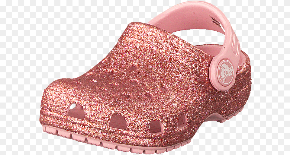 Classic Glitter Clog Kids Blossom Crocs Con Glitter, Shoe, Clothing, Footwear, Clogs Free Png