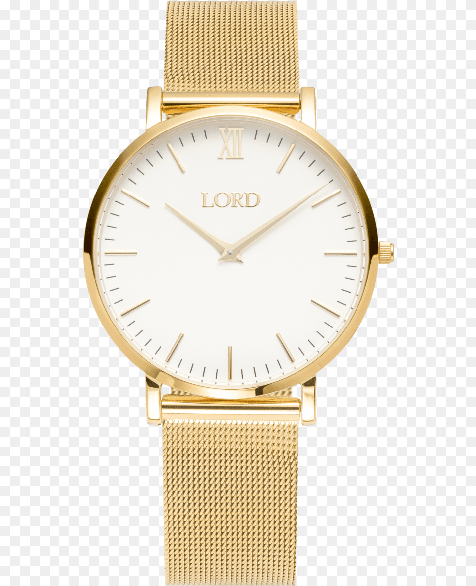 Classic Gold Women39s Watch Ladies Watches White Face, Arm, Body Part, Person, Wristwatch Png Image