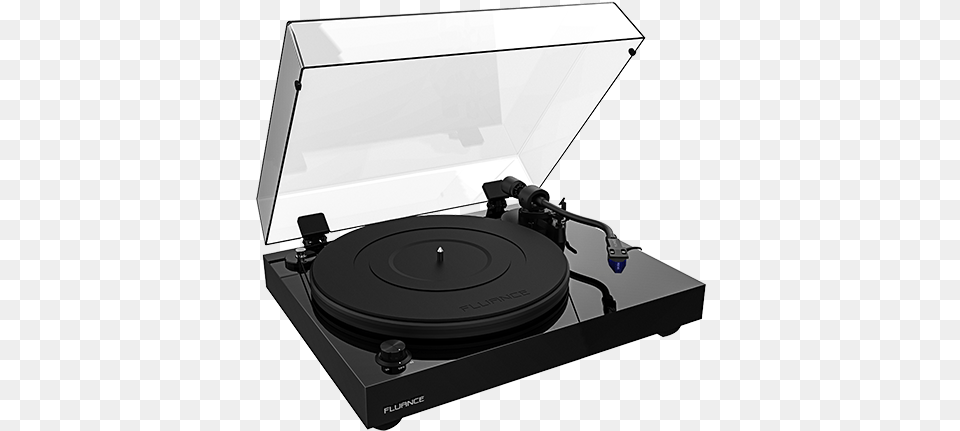 Classic High Fidelity Vinyl Turntable Fluance Turntable Rt82, Cd Player, Electronics Png Image