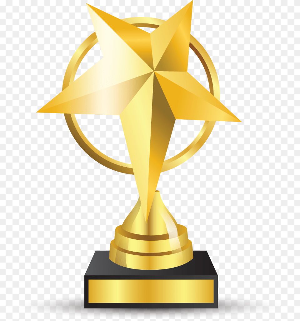 Classic Hollywood Golden Globes Winning Titles For Awards Season, Trophy, Bulldozer, Machine Free Png Download