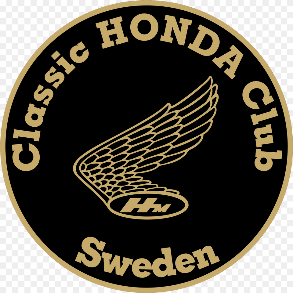 Classic Honda Club Logo Transparent Honda Logo, Emblem, Symbol, Disk Png Image