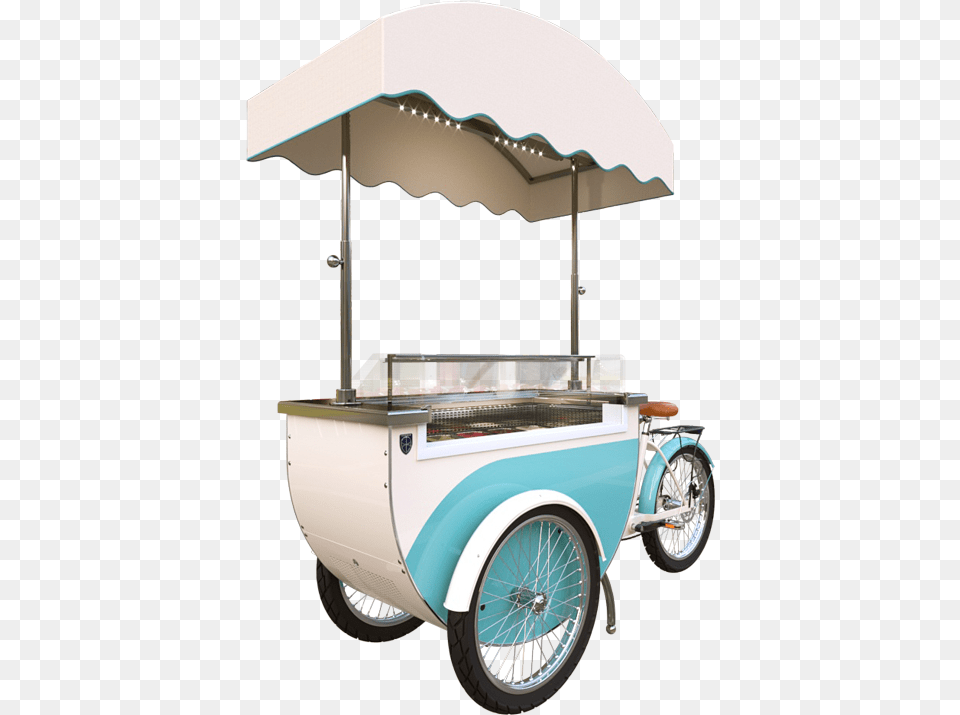 Classic Ice Cream Cart, Kiosk, Machine, Wheel, Transportation Png