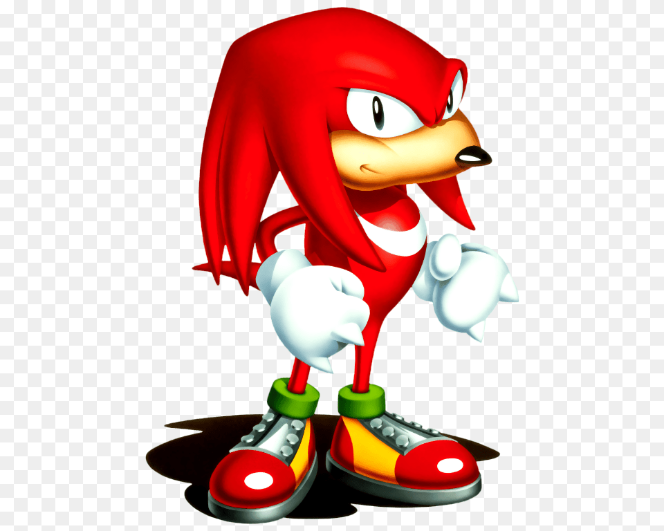Classic Knuckles Sonic The Hedgehog Sonic The Hedgehog, Clothing, Footwear, Shoe, Toy Free Png