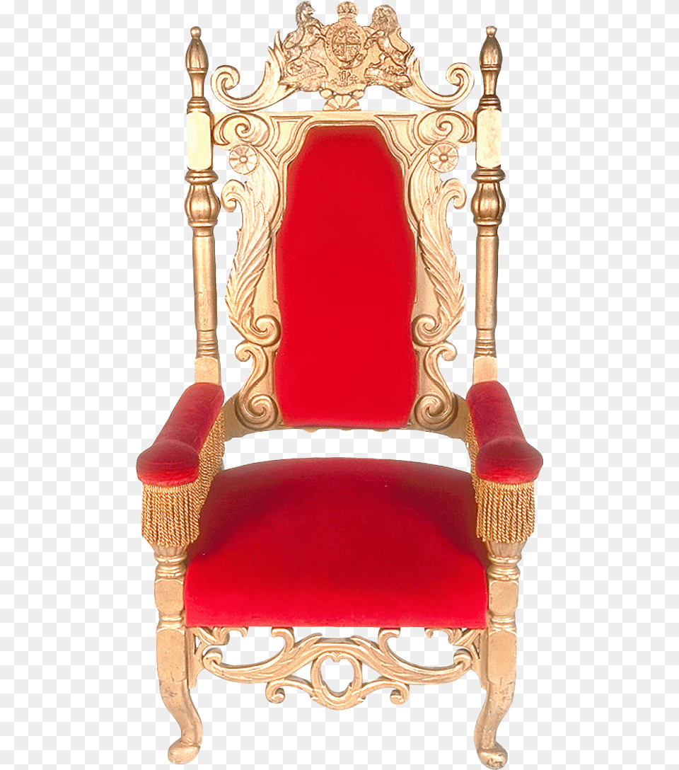 Classic Luxury Chair Transparent Image Chair, Furniture, Throne, Armchair Free Png Download
