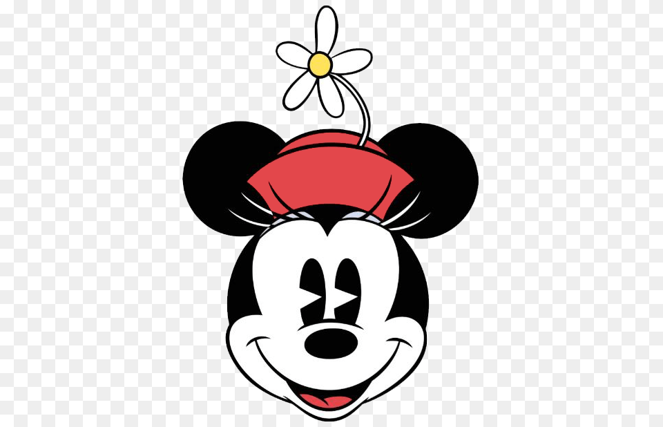 Classic Minnie Face Disney Disney Mickey Minnie Mouse, Stencil, Cartoon Free Png