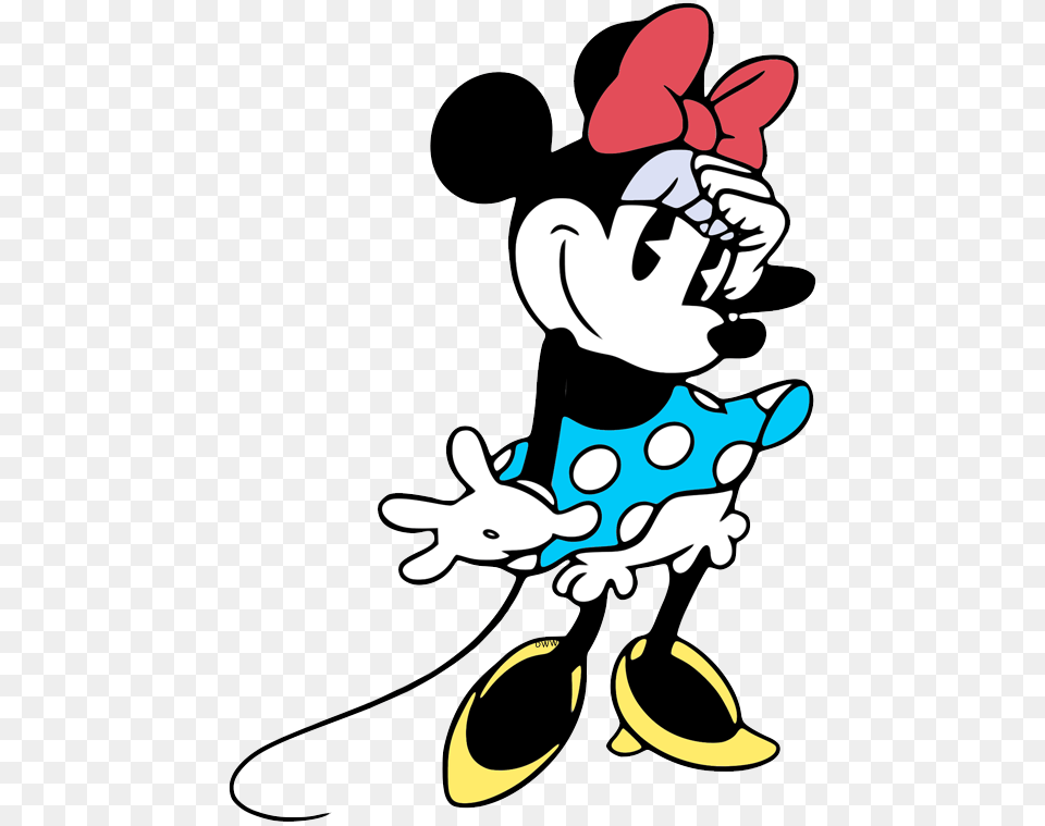 Classic Minnie Mouse, Cartoon, Cutlery, Spoon, Animal Png