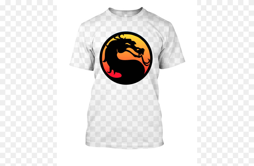 Classic Mortal Kombat Logo T Shirt Fabrilife, Clothing, T-shirt Free Png