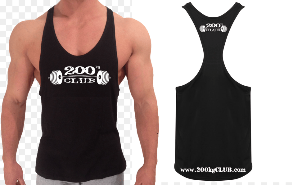 Classic Muscle Vest Active Tank, Clothing, Tank Top, Adult, Male Free Png