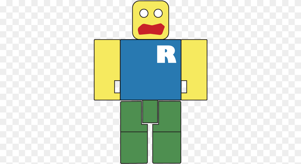 Classic Noob Roblox Toy Free Png Download