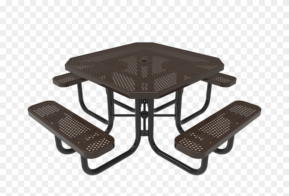 Classic Octagon Picnic Table, Coffee Table, Dining Table, Furniture, Architecture Free Transparent Png