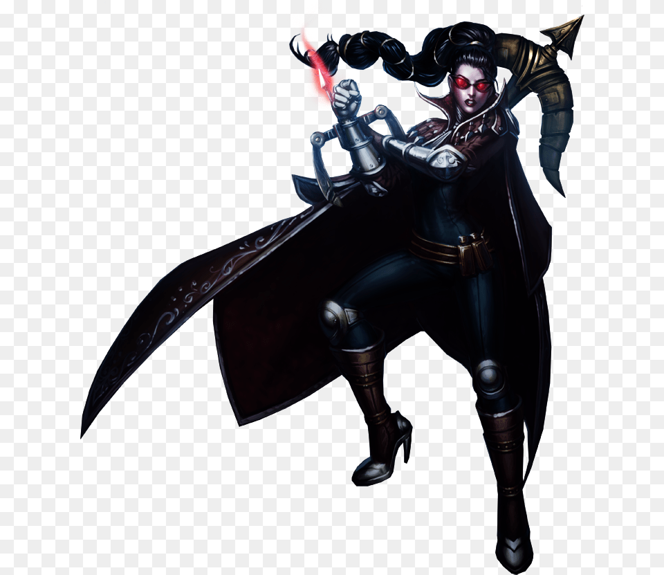 Classic Old Vayne Skin League Of Legends Vayne, Adult, Female, Person, Woman Free Png
