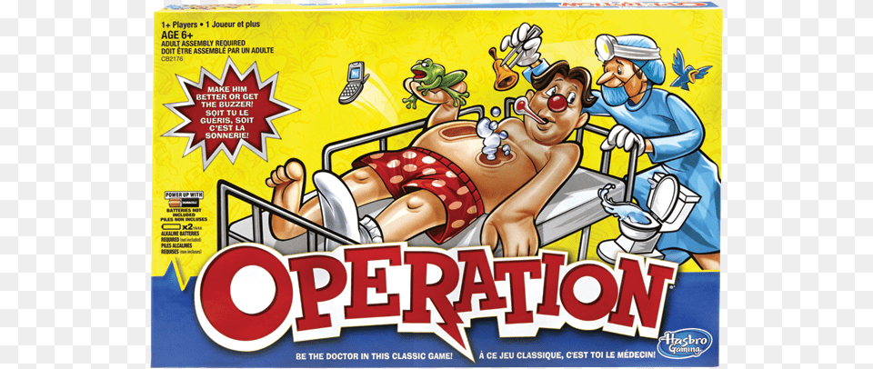 Classic Operation Game, Book, Comics, Publication, Person Free Png Download
