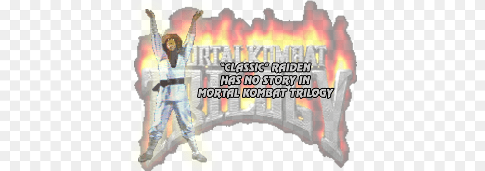 Classic Raiden Mortal Kombat Trilogy, Person Free Png Download