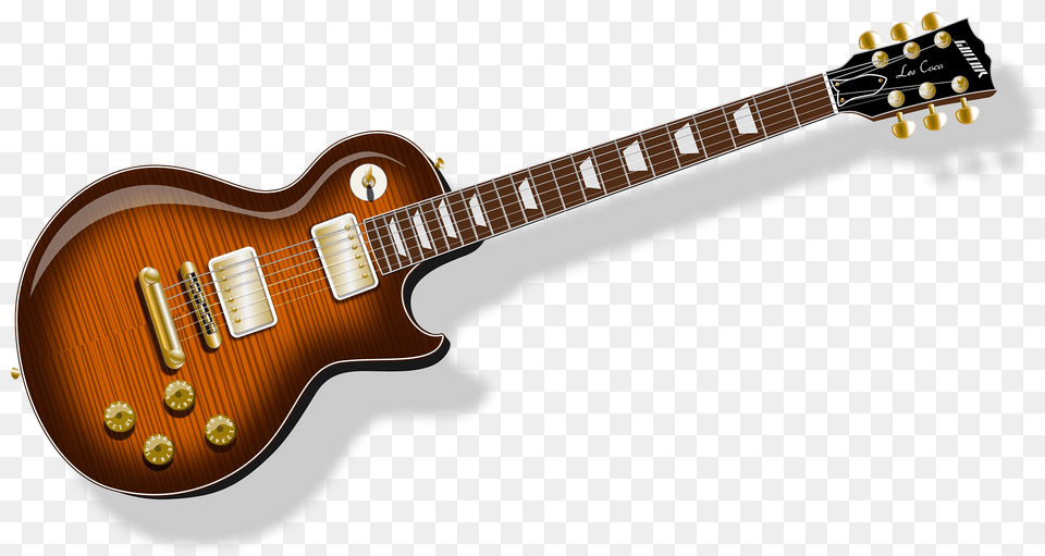 Classic Rock Guitar Clipart, Electric Guitar, Musical Instrument Free Png