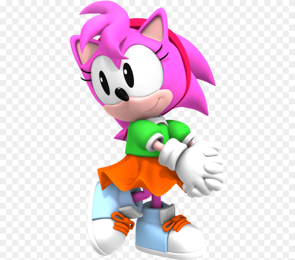 Classic Rosy The Rascal Wttp3 4 By Nibroc Rock D9ihdl4 Sonic Classic Amy Rose, Nature, Outdoors, Snow, Snowman Free Png