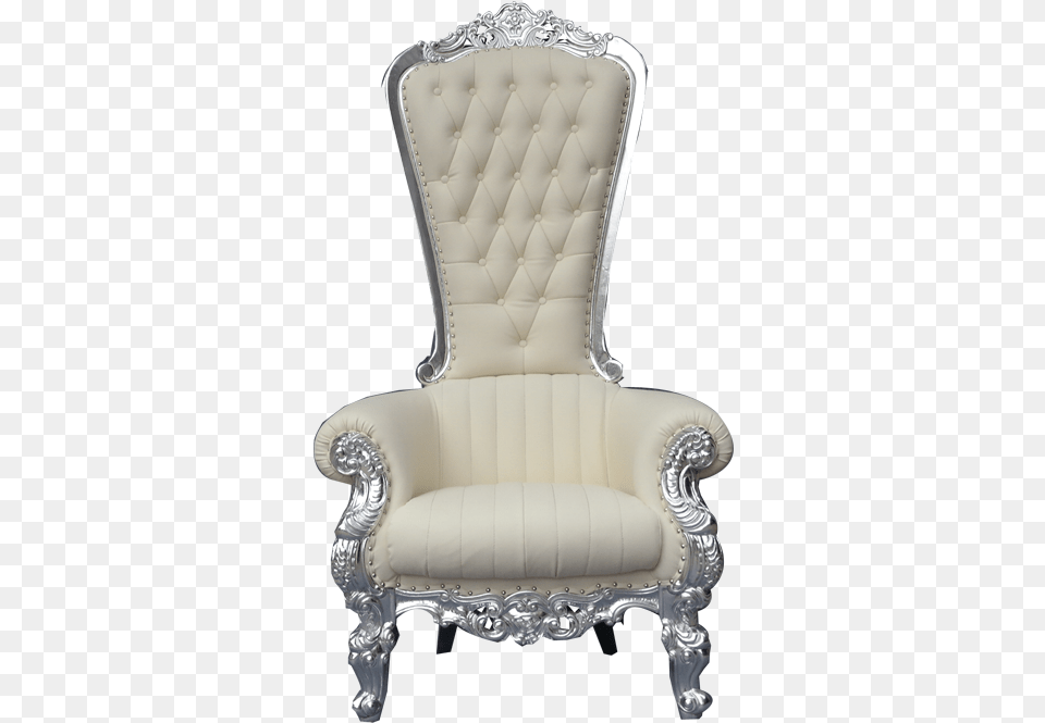 Classic Royal King Queen Chair For Wedding Club Chair, Furniture, Armchair, Crib, Infant Bed Png Image