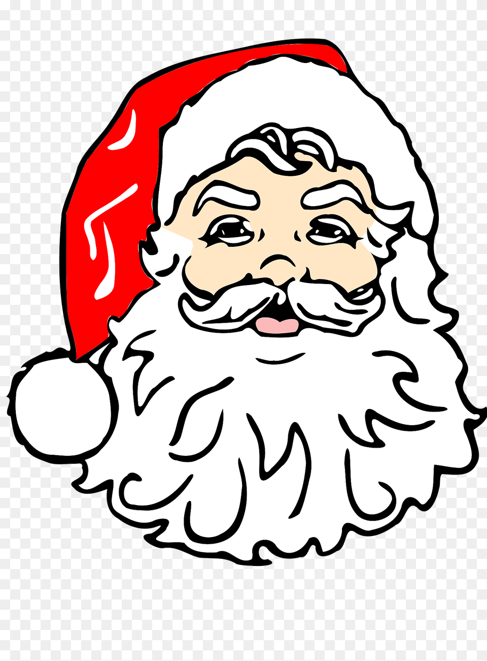 Classic Santa Clipart, Baby, Person, Clothing, Hat Free Transparent Png