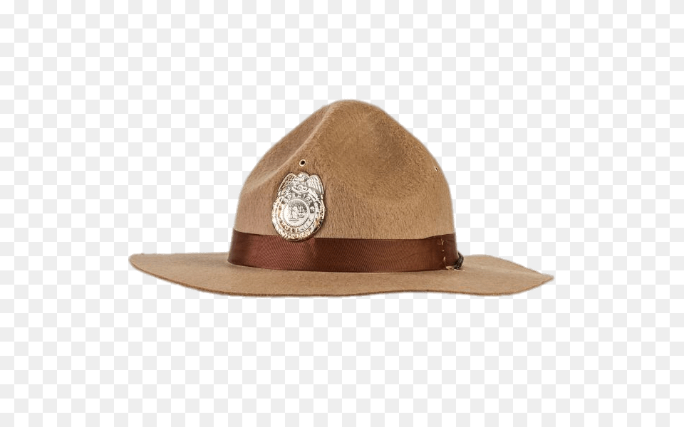 Classic Sheriffs Hat, Clothing, Sun Hat Png Image