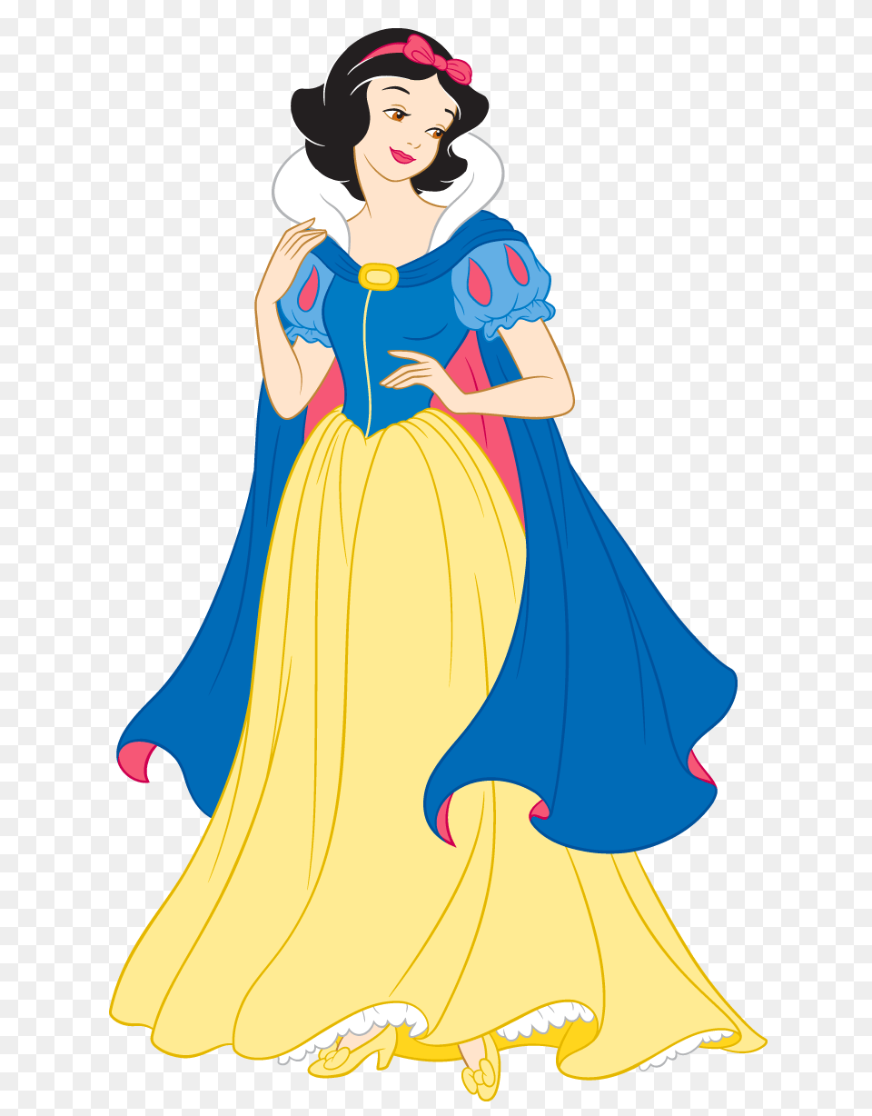 Classic Snow White Princess, Clothing, Dress, Adult, Person Png Image