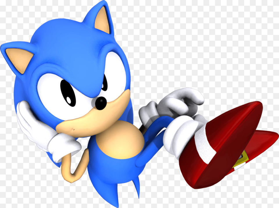 Classic Sonic Angry Clipart Super Sonic Blue Riders, Toy Png Image