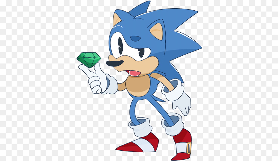 Classic Sonic Art, Cartoon, Baby, Person Free Transparent Png