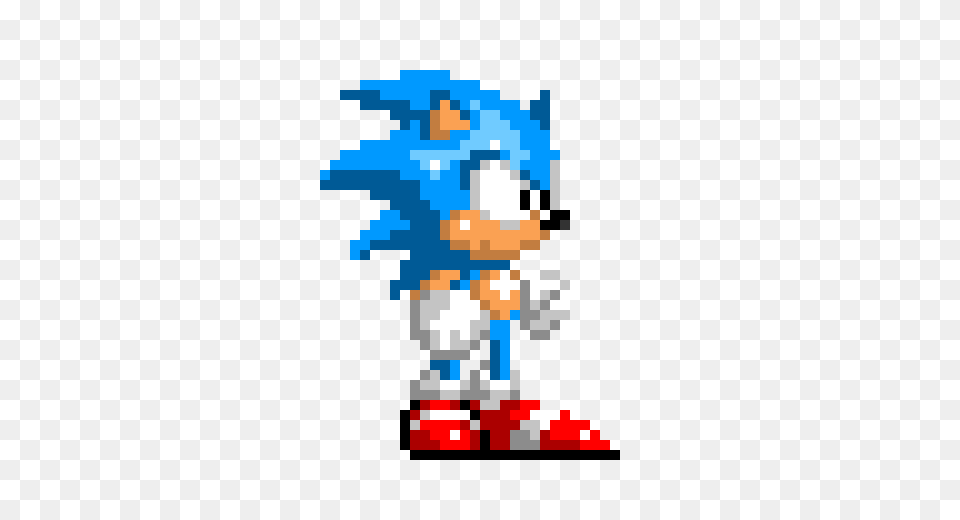 Classic Sonic Pixel Art Maker, Qr Code Free Transparent Png