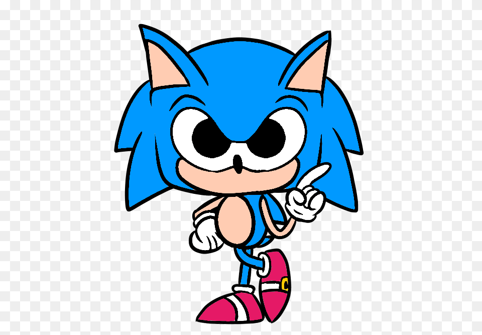 Classic Sonic Pop Concept I Made Get Ready To Get Traumatized, Cartoon, Baby, Person, Book Png Image