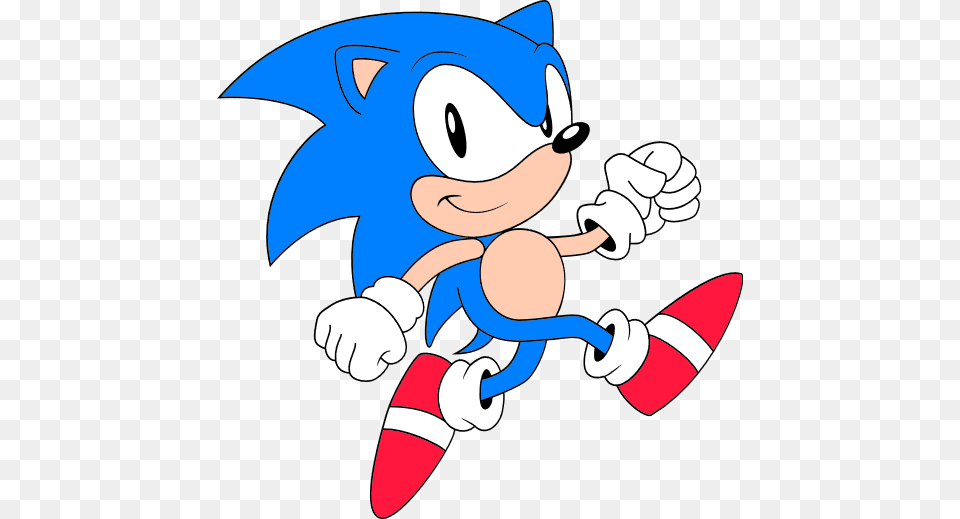 Classic Sonic Walk Classic Sonic Walking, Baby, Person, Cartoon Png