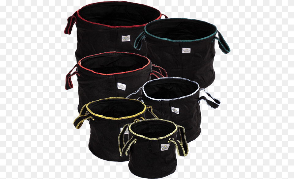 Classic Spring Pots Fabric Pots From 1 To 15 Gallons Spring Pot 5 Gal Fabric Garden Planting Pot Black, Accessories, Bag, Bucket, Handbag Png