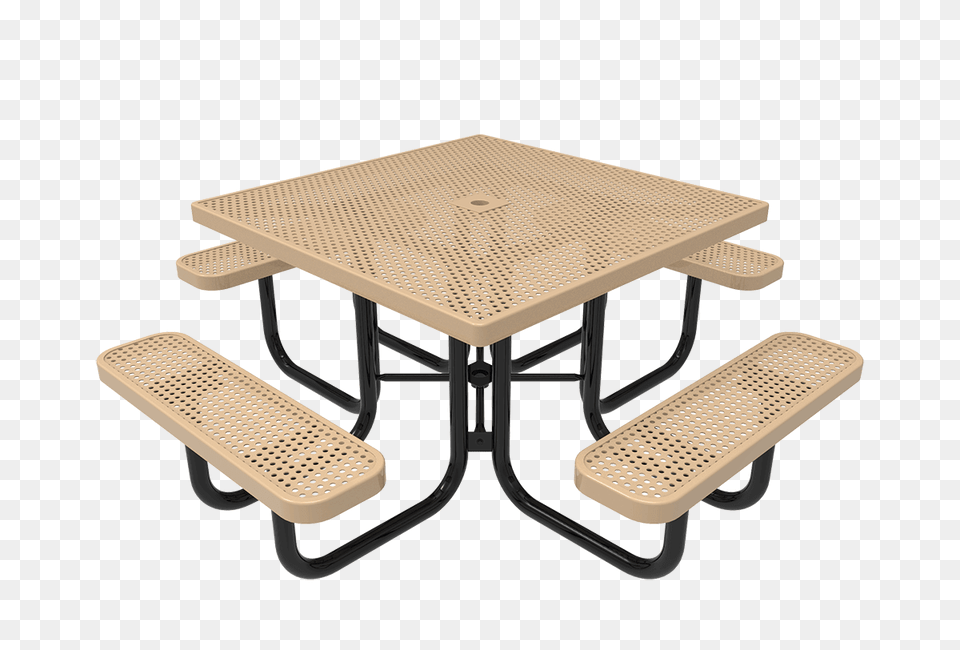 Classic Square Picnic Table, Furniture, Coffee Table, Dining Table, Room Free Png
