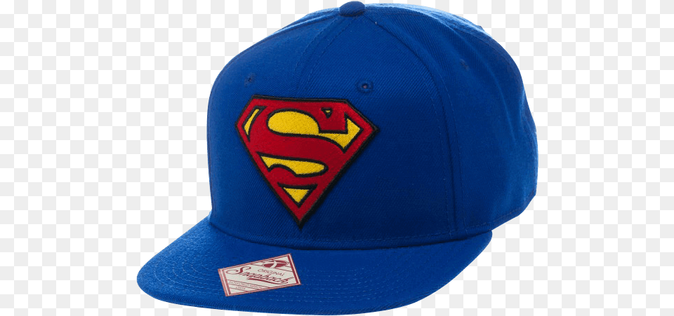 Classic Superman Logo Snapback Hat T Shirt Superman, Baseball Cap, Cap, Clothing, Hardhat Free Png Download