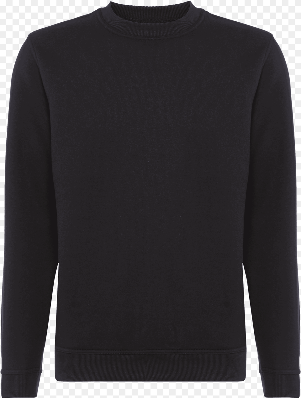 Classic Sweatshirt Sweatshirts Amp Hoodies School Plain Black Cardigan, Clothing, Knitwear, Long Sleeve, Sleeve Free Png