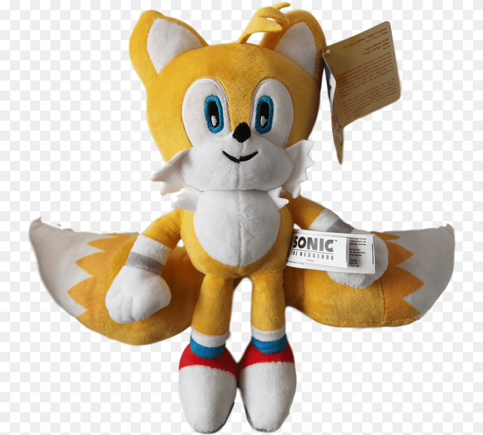 Classic Tails Sonic, Plush, Toy Free Transparent Png