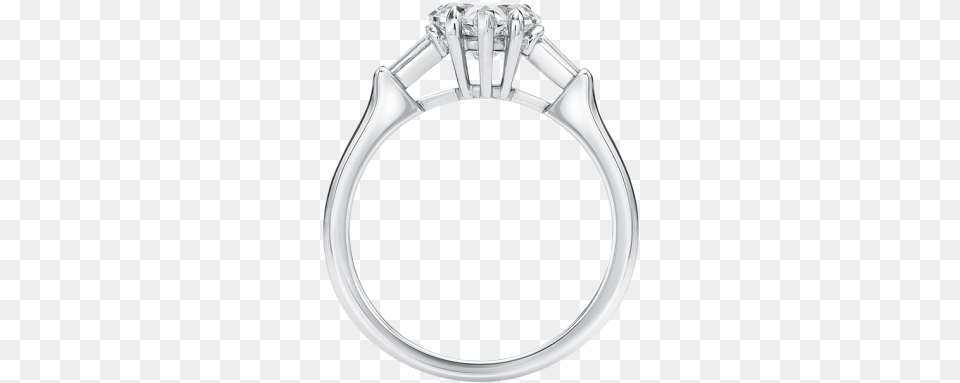 Classic Tapered Baguette Engagement Ring Harry Winston, Accessories, Jewelry, Gemstone, Diamond Free Transparent Png