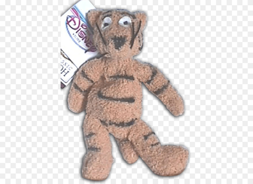 Classic Tigger Disney Store Plush Collection Bean Bag Teddy Bear, Toy, Animal, Canine, Dog Png Image