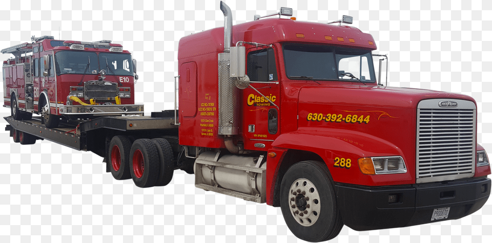 Classic Towing Provides Heavy Duty Towing Service In Truck Free Png Download
