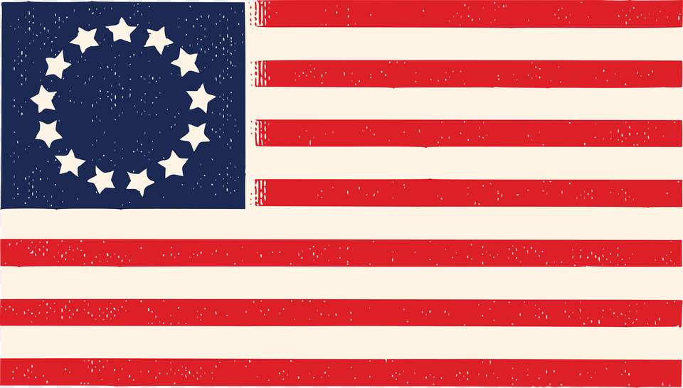 Classic Us Flag Clipart, American Flag Free Transparent Png