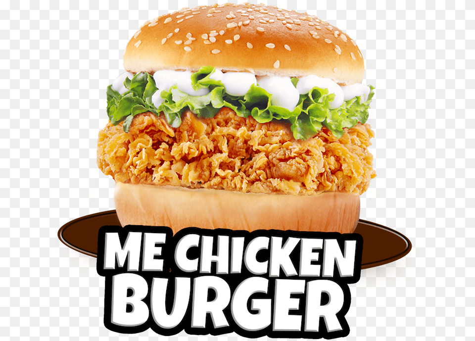 Classic Veg Burger Hamburger, Food Free Png
