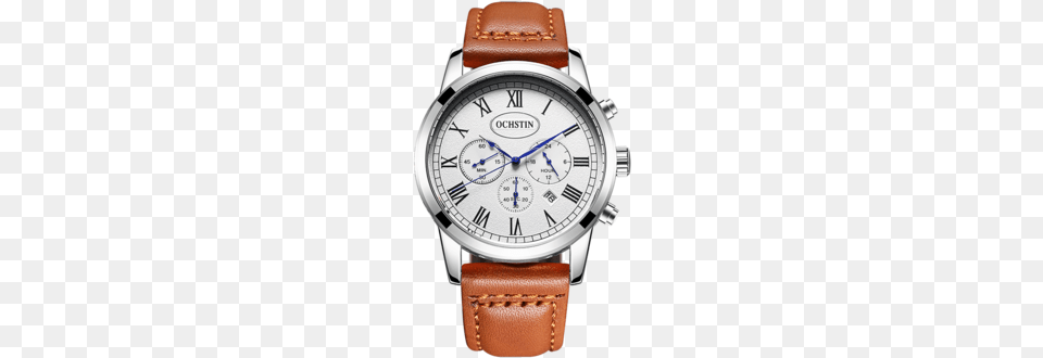 Classic Watchesrelogio Special Watches With 30m Waterproof Ochstin Men Watches Genuine Leather Strap Chronograph, Arm, Body Part, Person, Wristwatch Free Png Download