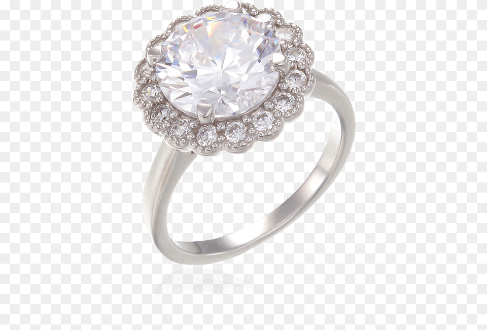 Classic White Ring Pre Engagement Ring, Accessories, Diamond, Gemstone, Jewelry Free Png Download