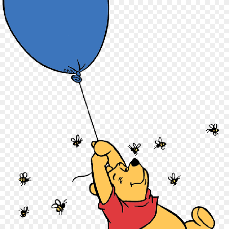 Classic Winnie The Pooh Clipart Clipart Download, Balloon, Baby, Person, Face Png