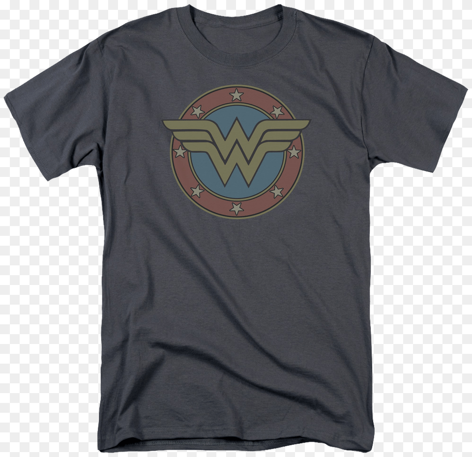 Classic Wonder Woman Logo T Shirt Jurassic Park Faded Logo T Shirt Size Xxl, Clothing, T-shirt Png