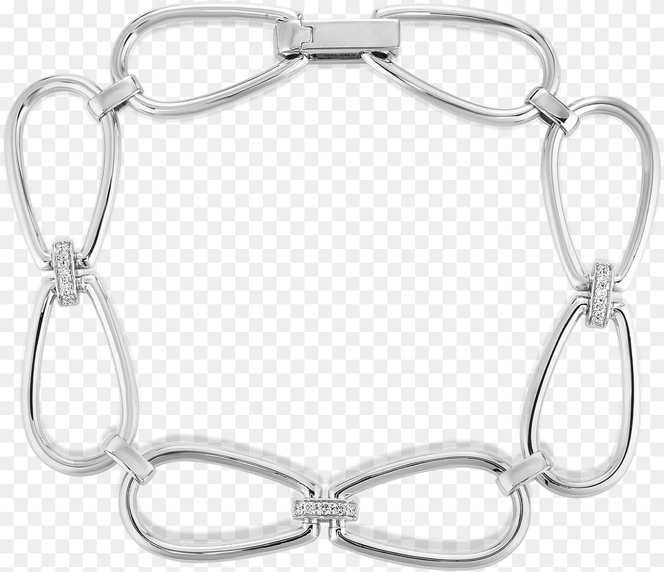 Classica Parisienne18k Stirrup Link Bracelet W Bracelet, Accessories, Jewelry Png