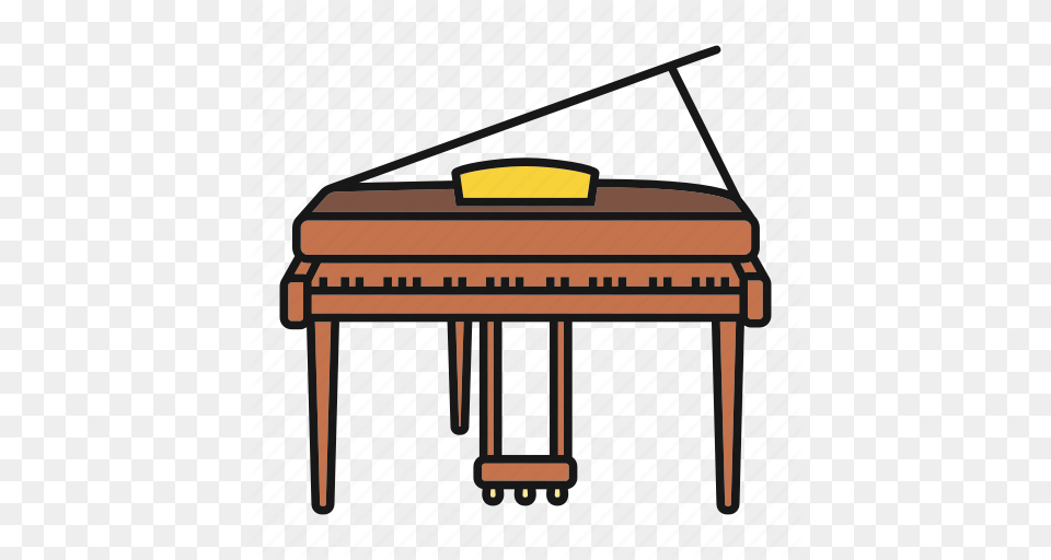 Classical Fortepiano Grand Piano Instrument Music Musical, Grand Piano, Keyboard, Musical Instrument Png